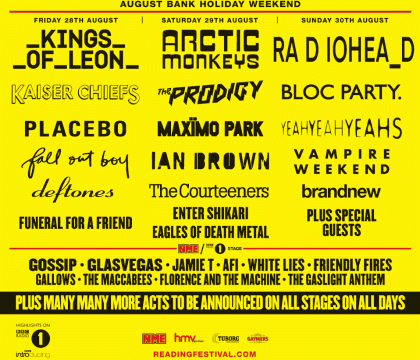Mad Cool Festival 2017: Foo Fighters, Green Day y Kings of Leon...Arctic Monkeys? - Página 20 Reading